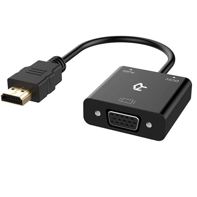 Adaptateur [HDMI mâle] -> [VGA femelle] 