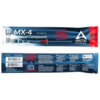 Pâte Thermique ARCTIC MX-4 [2g]